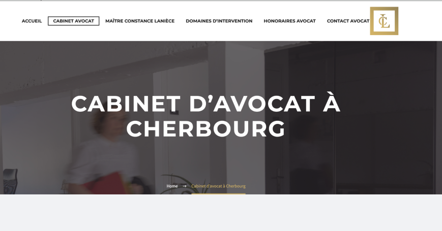 creation site internet avocat cherbourg